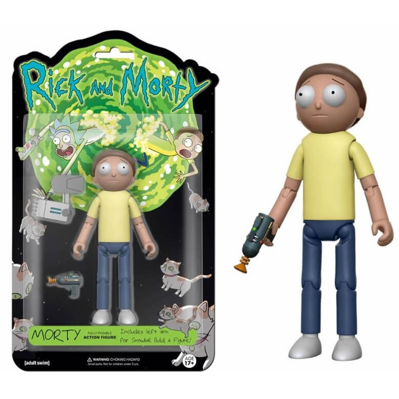 Articulated Action Figure Rick And Morty Morty Pop In A Box Us