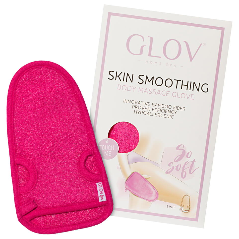 Glov Skin Smoothing Body Massage Glove Pink Lookfantastic