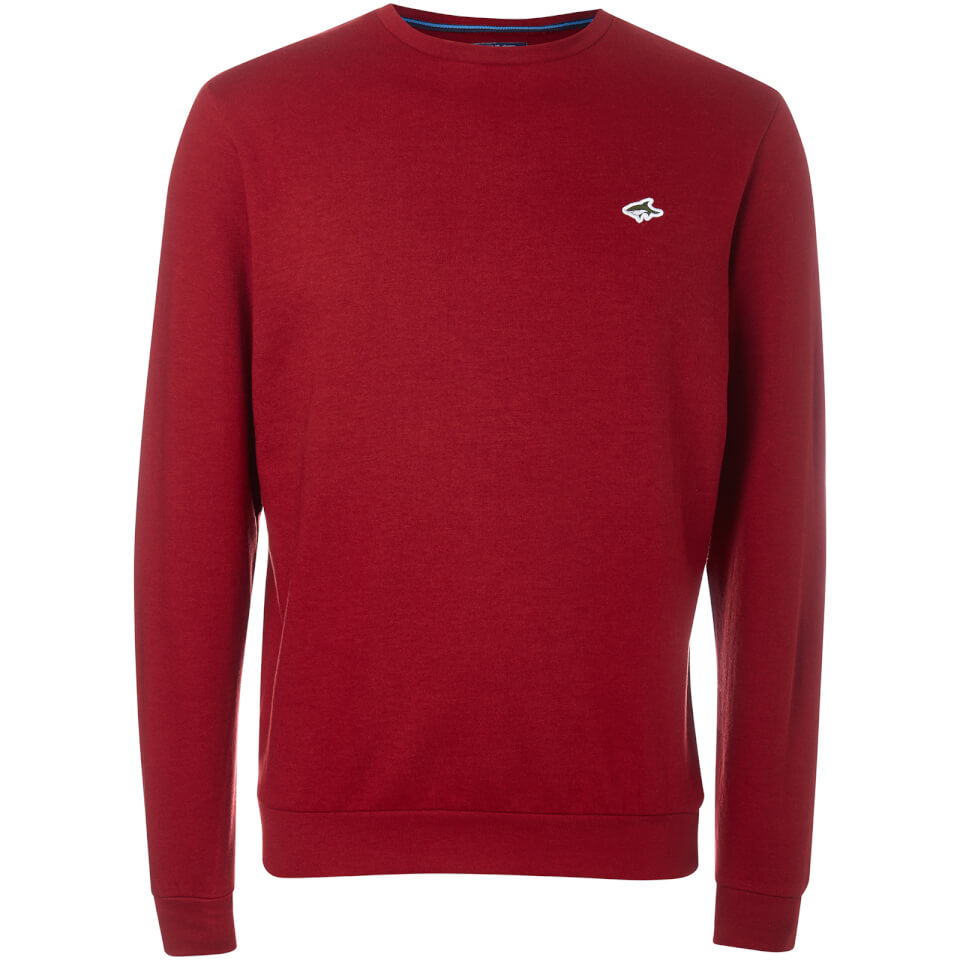 Le Shark Men's Lockmead Sweatshirt - LS Red Mens Clothing | Zavvi