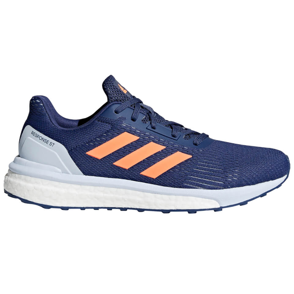 adidas Women's Response ST Running Shoes - Indigo/Orange/Blue ...
