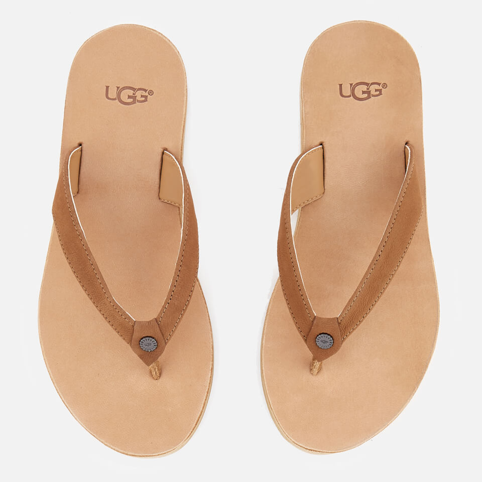 ugg tawney flip flop silver