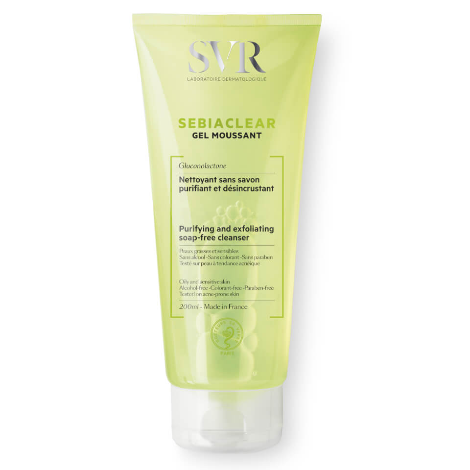 Svr Sebiaclear Gentle Foaming Gel 200ml Free Us Shipping Lookfantastic