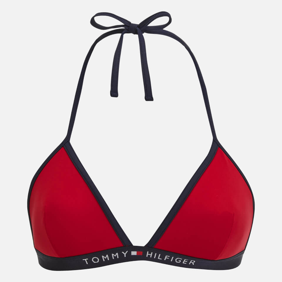 Tommy Hilfiger Women's Bikini Top - Red Clothing | TheHut.com
