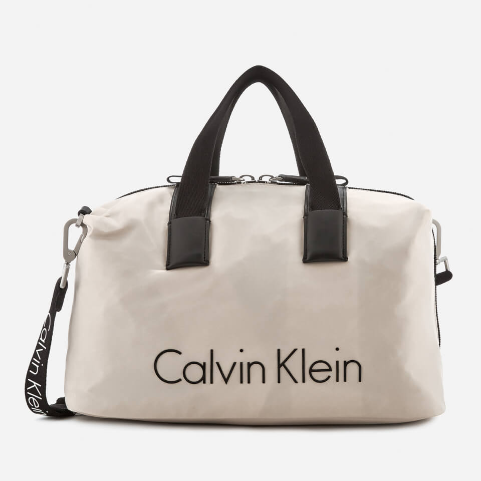 Calvin Klein Women's City Nylon Duffle Bag Cement