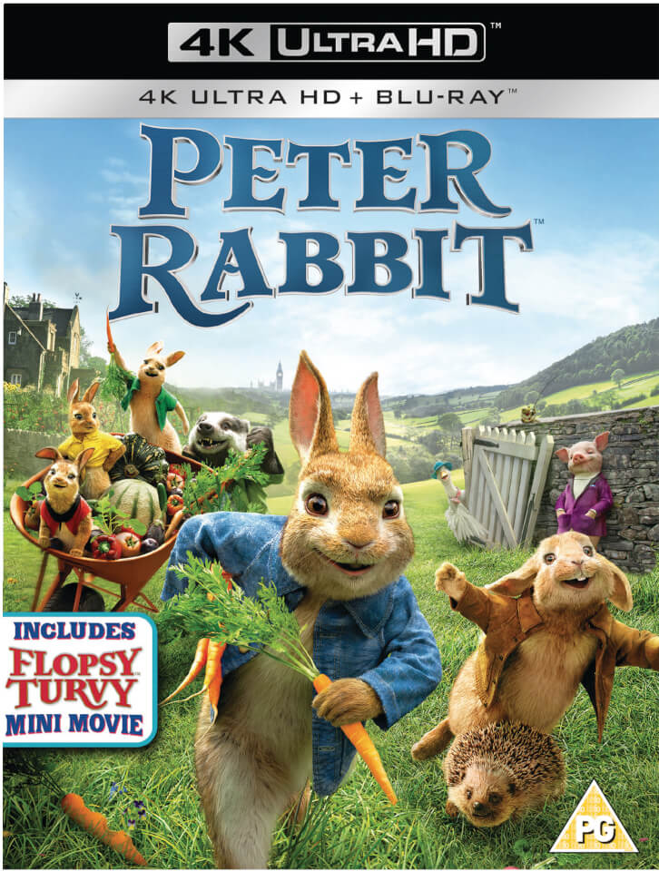Peter Rabbit 4k Ultra Hd And Blu Ray 2 Discs Blu Ray Zavvi Uk