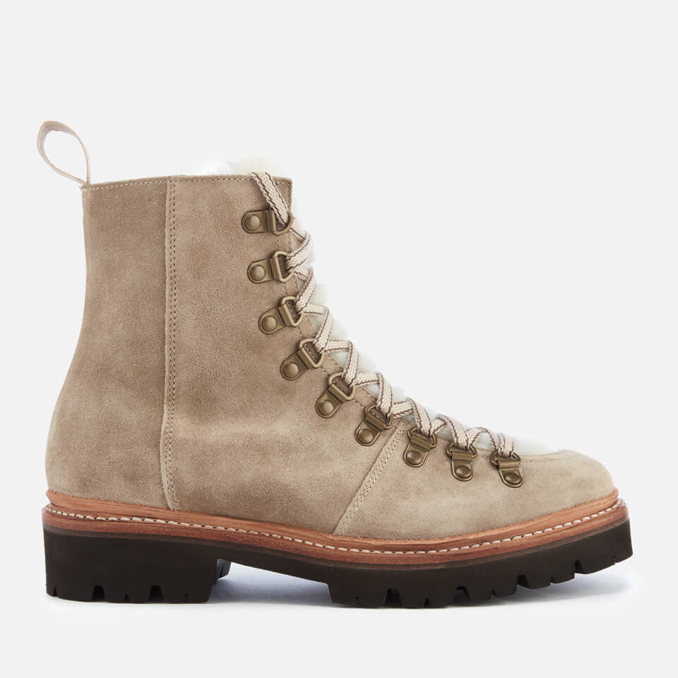 grenson nanette maple suede