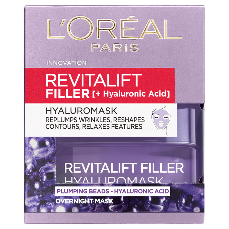 revitalift filler acido ialuronico notte