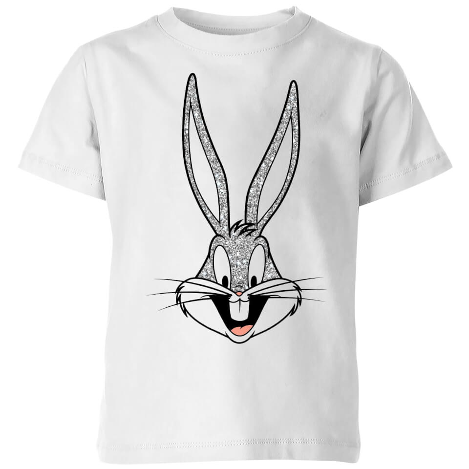 Looney Tunes Bugs Bunny Kids' TShirt White Clothing Zavvi UK