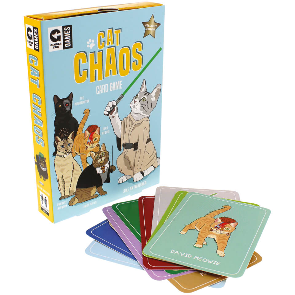 Cat Chaos Card Game IWOOT UK