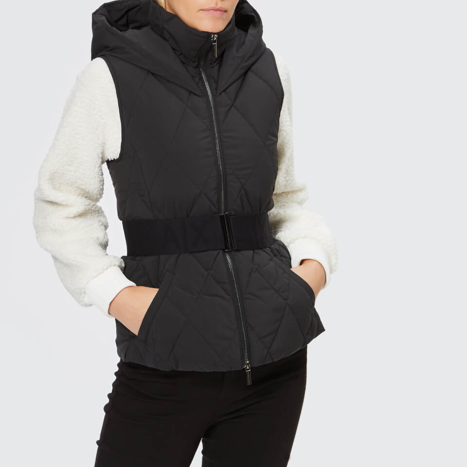 armani hooded gilet