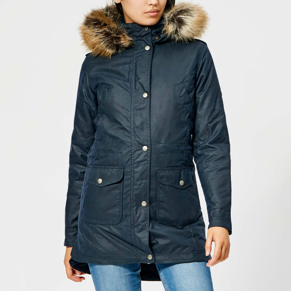 barbour bridport wax jacket navy