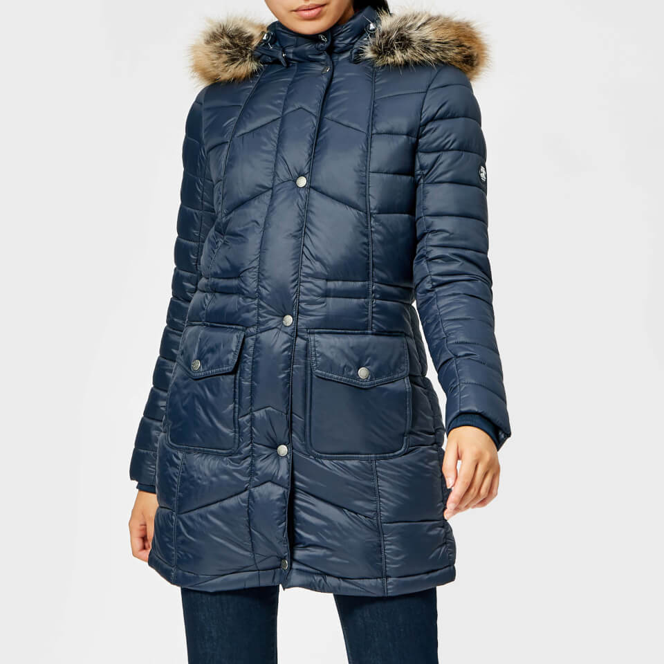 barbour hamble quilted coat