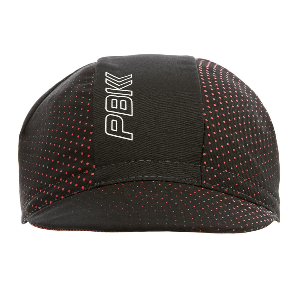 Santini - PBK 19 Race Cotton Cap | Headwear PBK Santini 19 Race Cotton Cap - Black/Red | Headwear