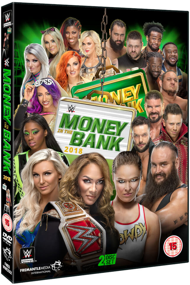 WWE: Money in The Bank 2018 DVD - Zavvi UK