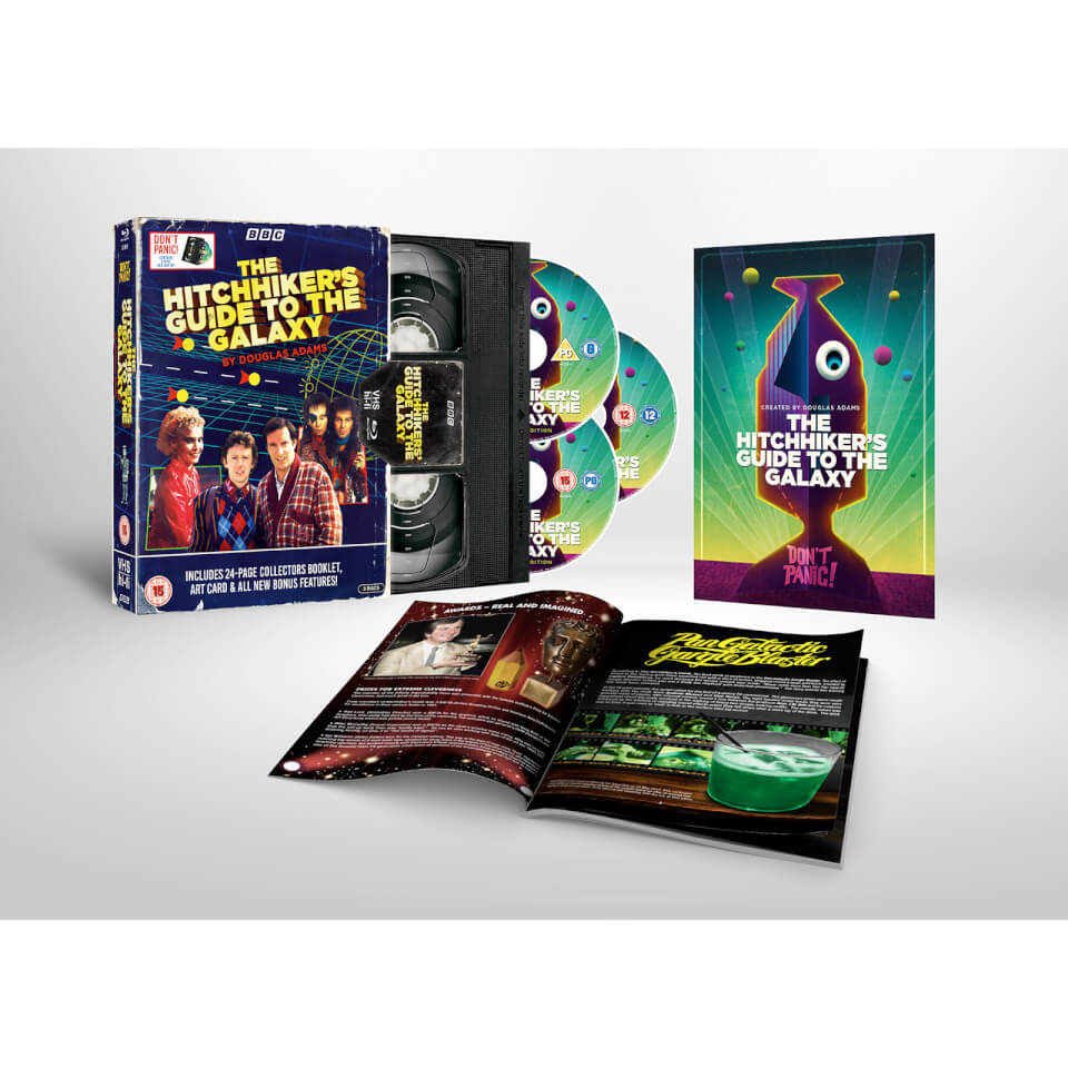The Hitchhiker's Guide To The Galaxy Anniversary Collector’s Edition Bluray Zavvi UK