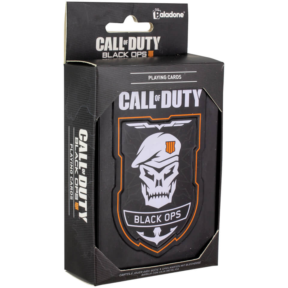 Call of Duty Black Ops 4 Playing Cards Traditional Gifts | Zavvi