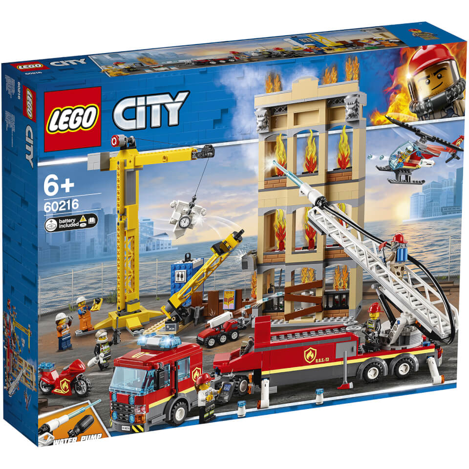 LEGO City Fire Downtown Fire Brigade 60216 IWOOT