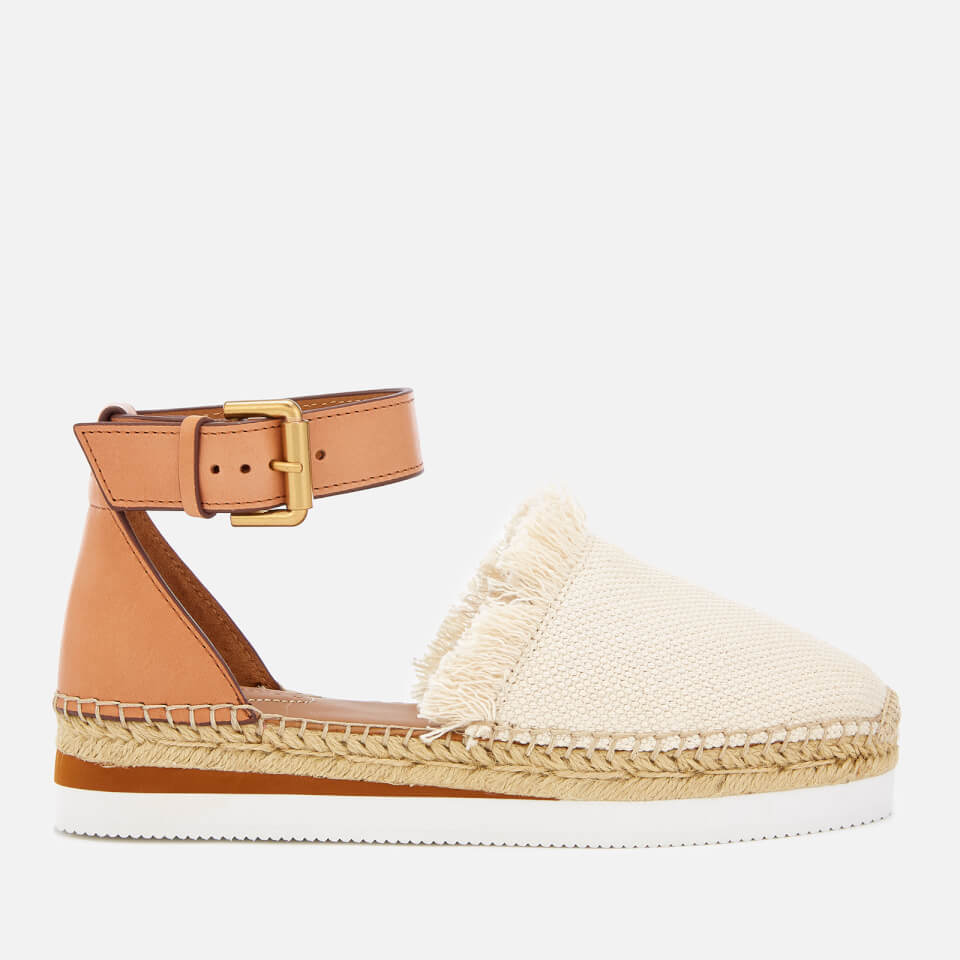canvas flat espadrilles