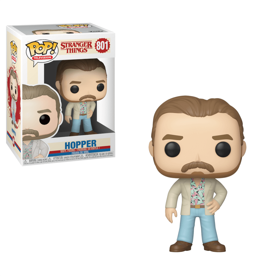 Stranger Things Hopper Date Night Funko Pop Vinyl Pop In A Box Us