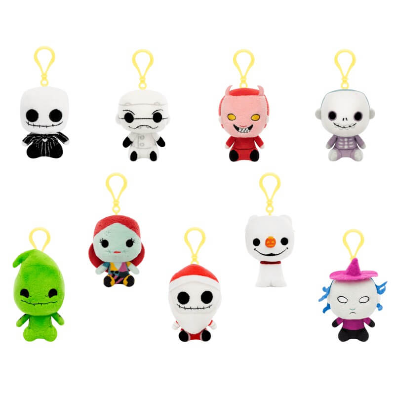 nightmare before christmas plush keychain