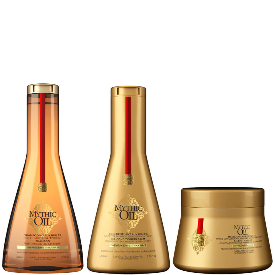 L Oreal Professionnel Mythic Oil Shampoo Conditioner And Masque