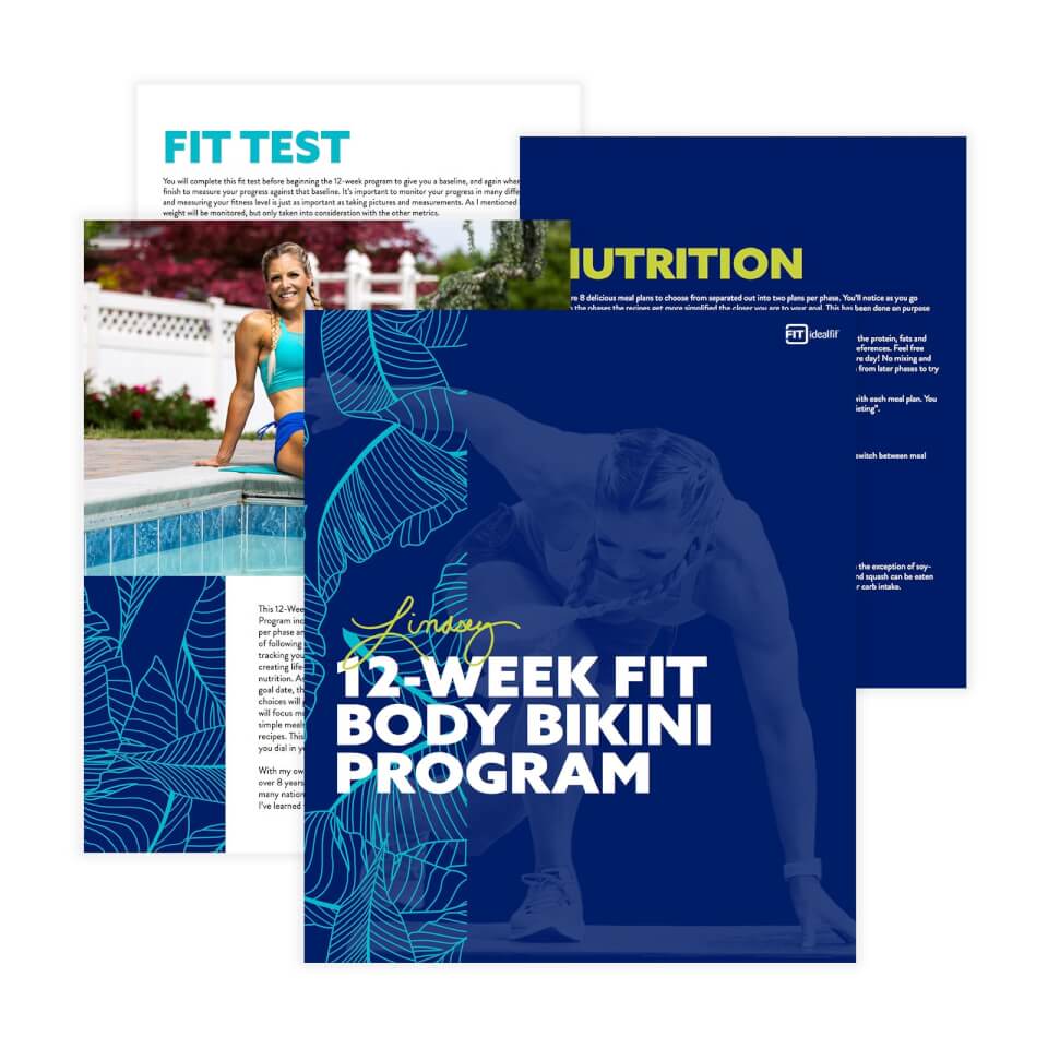 Trainer Lindsey�s 12Week Fit Body Bikini Program IdealFit