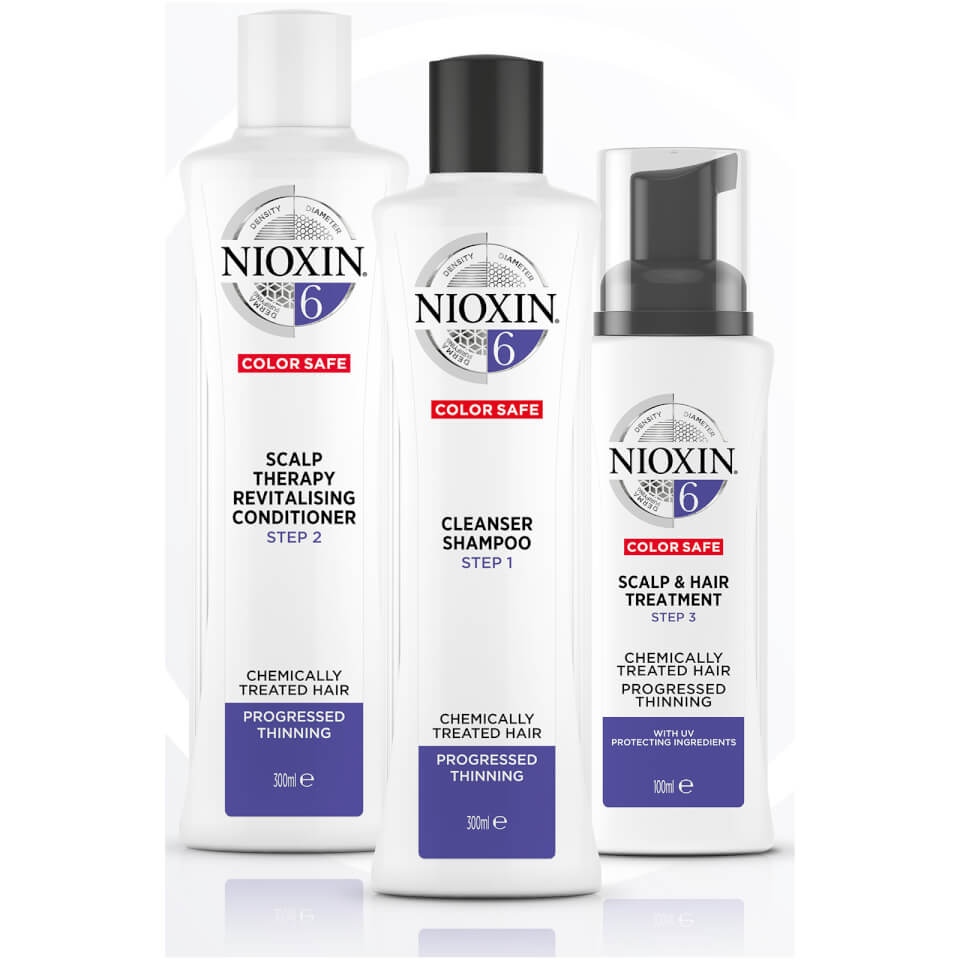 Nioxin 3 Part System Loyalty Kit 6 For Chemically Treated Hair
