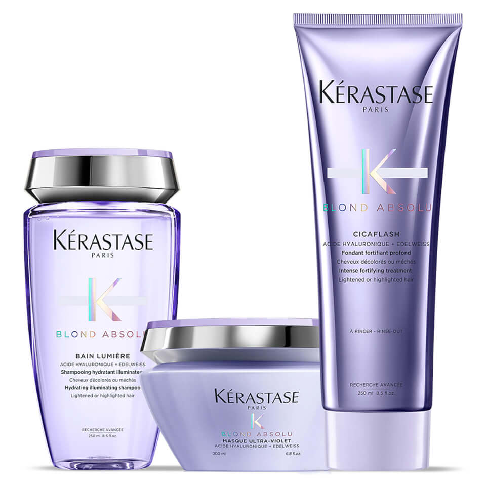 Kérastase Blond Absolu Lumiere Shampoo, Conditioner and 