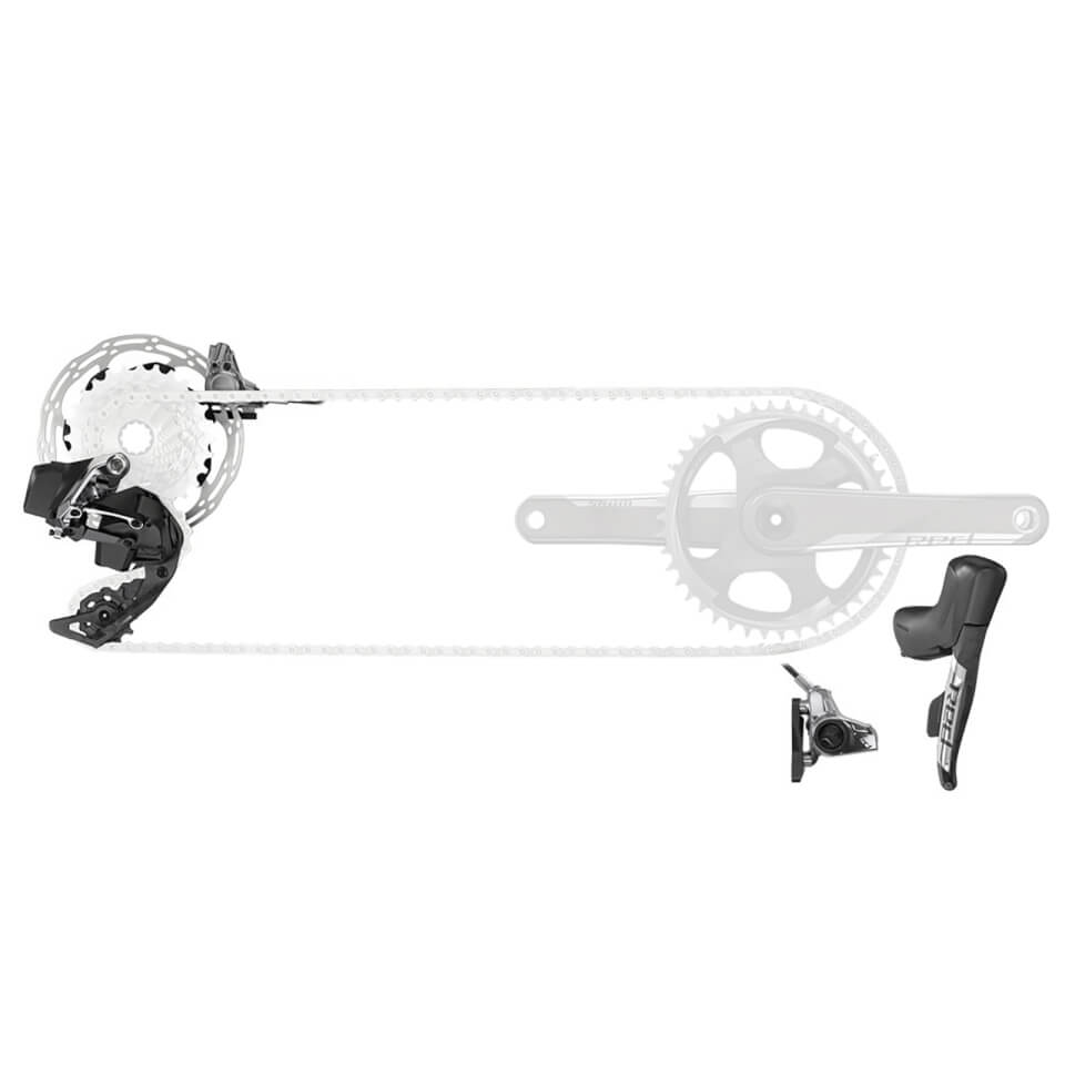 Sram - eTap AXS 1 x D1 Electronic Flat Mount Hydraulic Groupset | Groupsets SRAM Red eTap AXS 1 x D1 Electronic Flat Mount Hydraulic Groupset | Groupsets