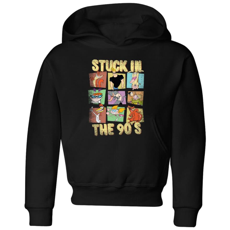 Cartoon Network Stuck In The 90s Kids Hoodie Black Cartoon Network Stuc