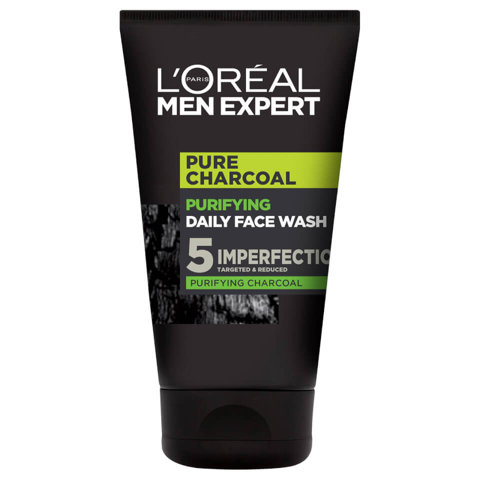 L Oreal Paris Men Expert Pure Charcoal Purifying Daily Face Wash 100ml Lookfantastic Explore men expert skincare products built with men in mind from l'oréal paris. l oreal paris men expert pure charcoal purifying daily face wash 100ml