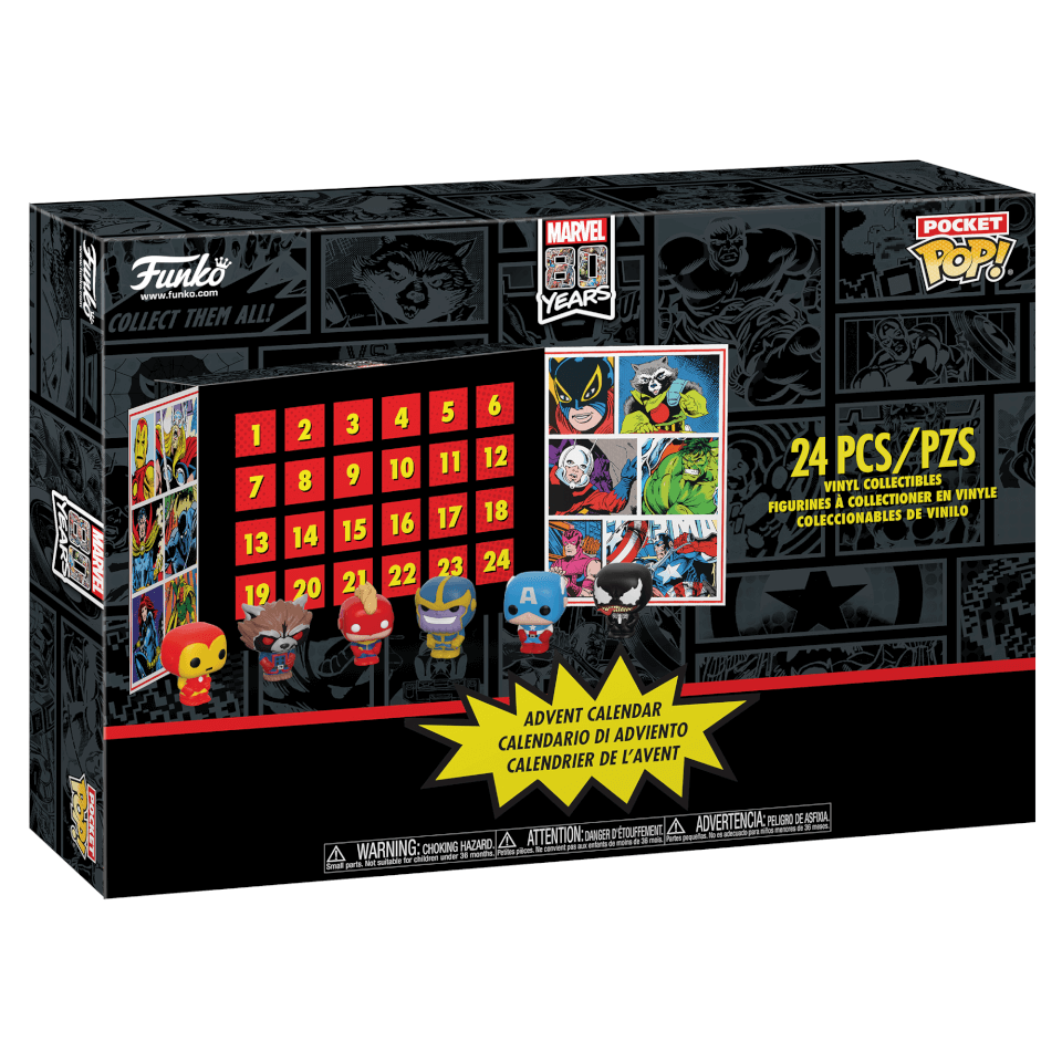 Calendrier De L Avent Pop Marvel 2019 Merchandise Zavvi France
