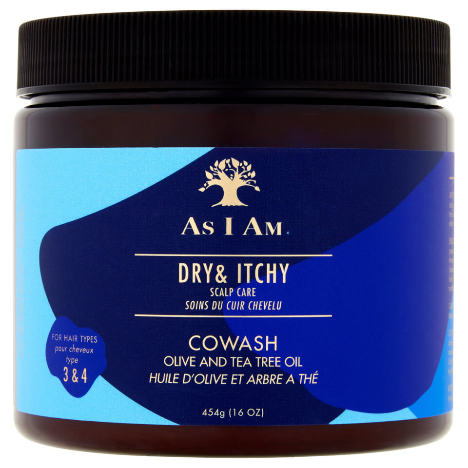 As I Am Dry And Itchy Scalp Care Olive And Tea Tree Oil Co Wash 454g Lookfantastic