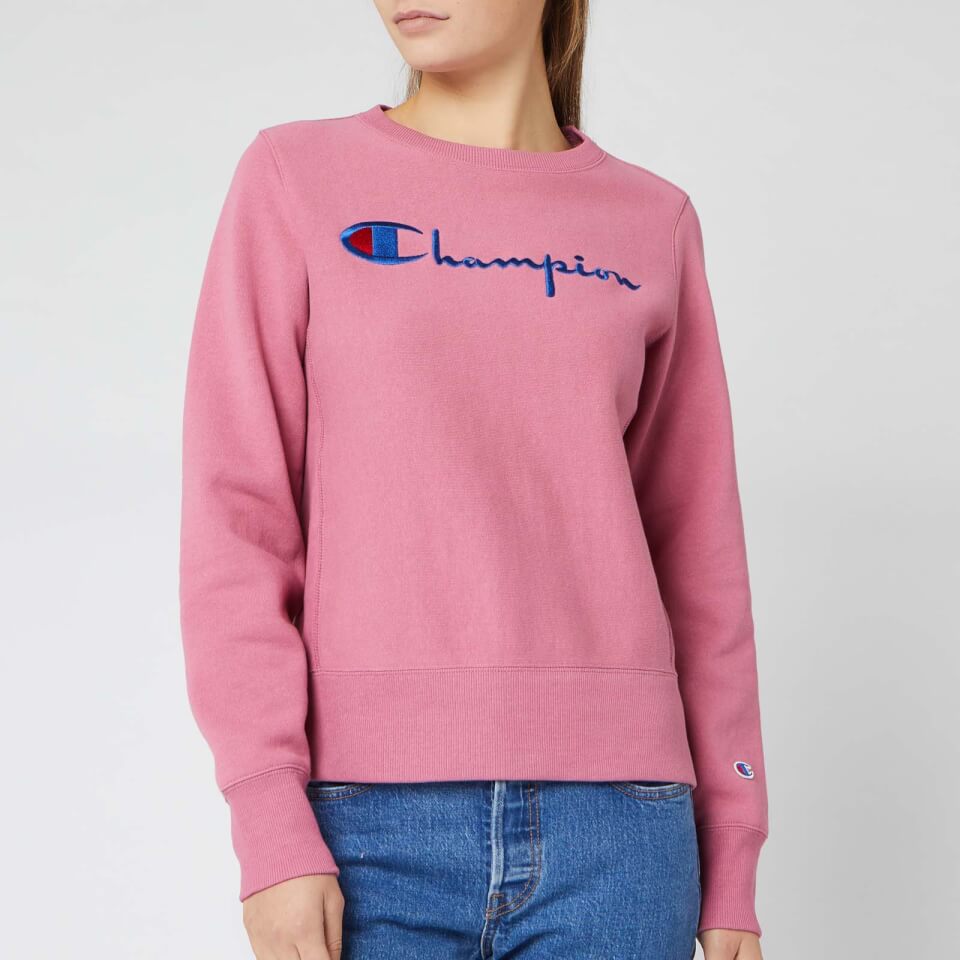pink daisy champion sweatshirt