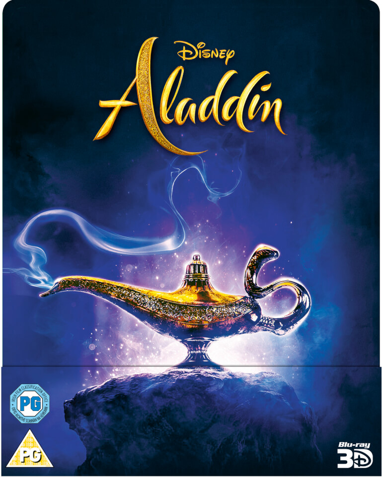 Aladdin 3d Includes 2d Blu Ray Zavvi Uk Exclusive Steelbook
