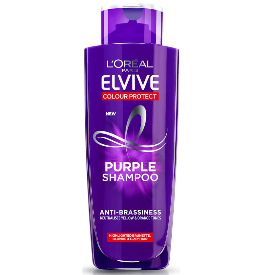 L Oreal Elvive Colour Protect Anti Brassiness Purple Shampoo 200ml