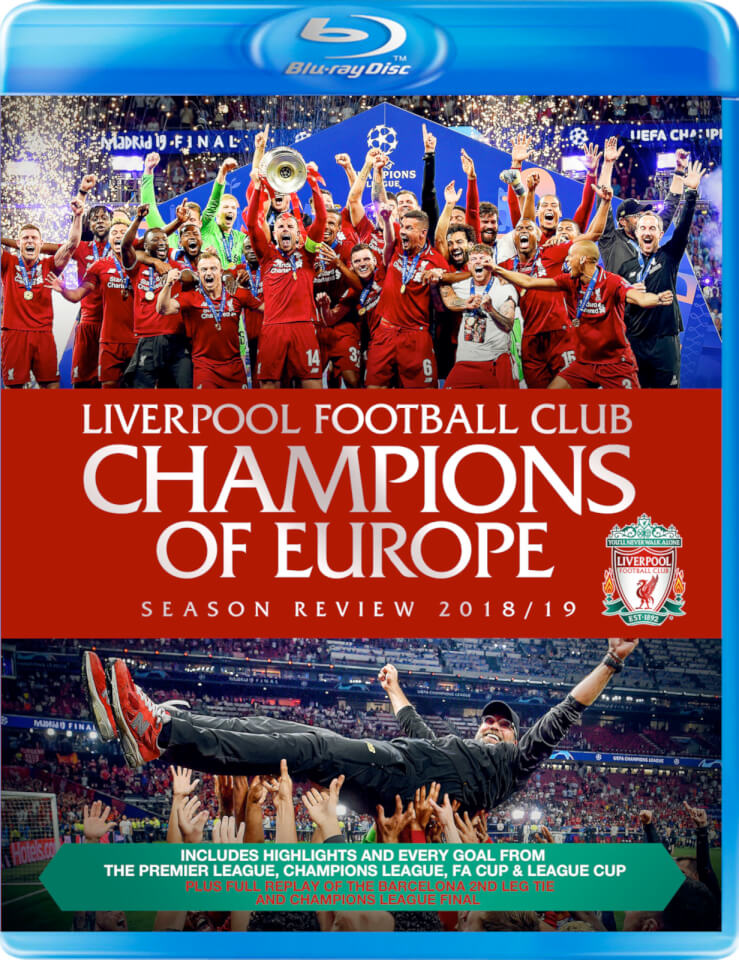 Liverpool Football Club End Of Season Review 2018 19 Blu Ray