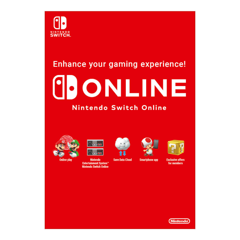 Nintendo Switch Online Membership - Digital Download | Nintendo ...