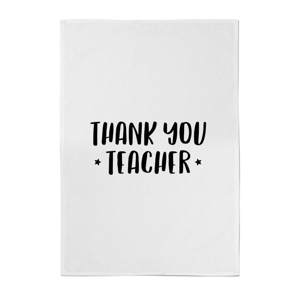 																																																																			Thank You Teacher Cotton Tea Towel										| IWOOT... 