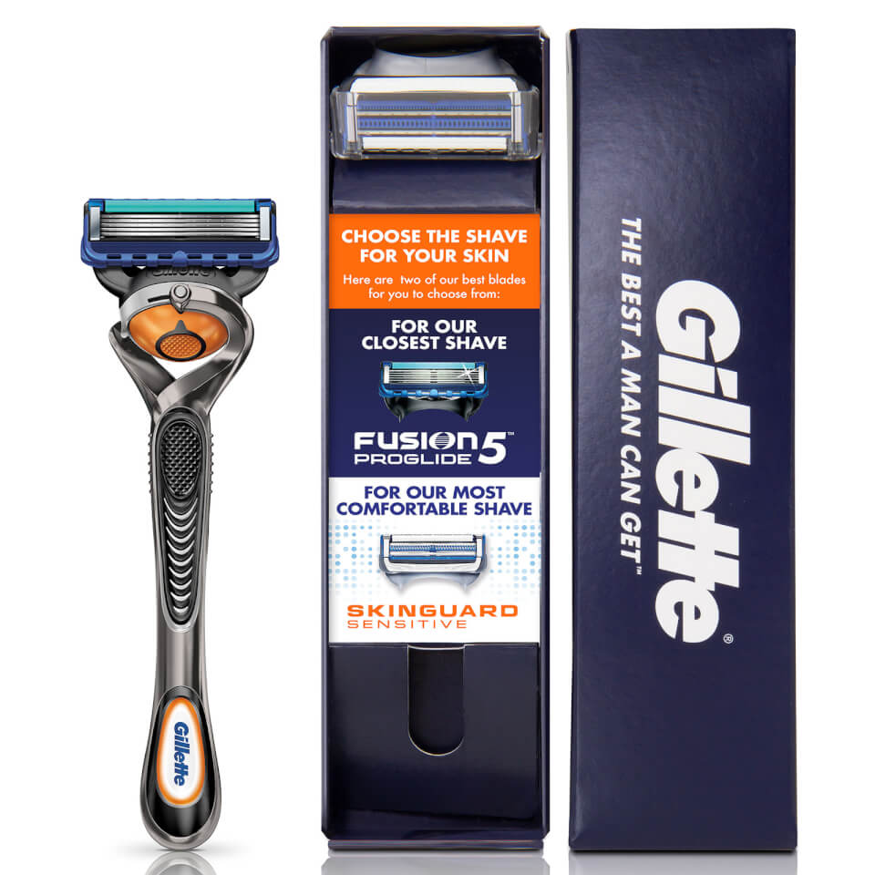 Gillette Fusion5 Men's ProGlide Razor with SkinGuard Sensitive Razor