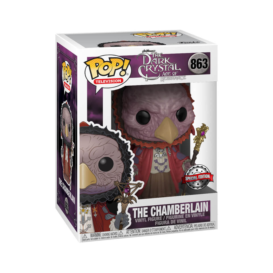 Dark Crystal The Chamberlain EXC Pop Vinyl Figure Pop In A Box UK