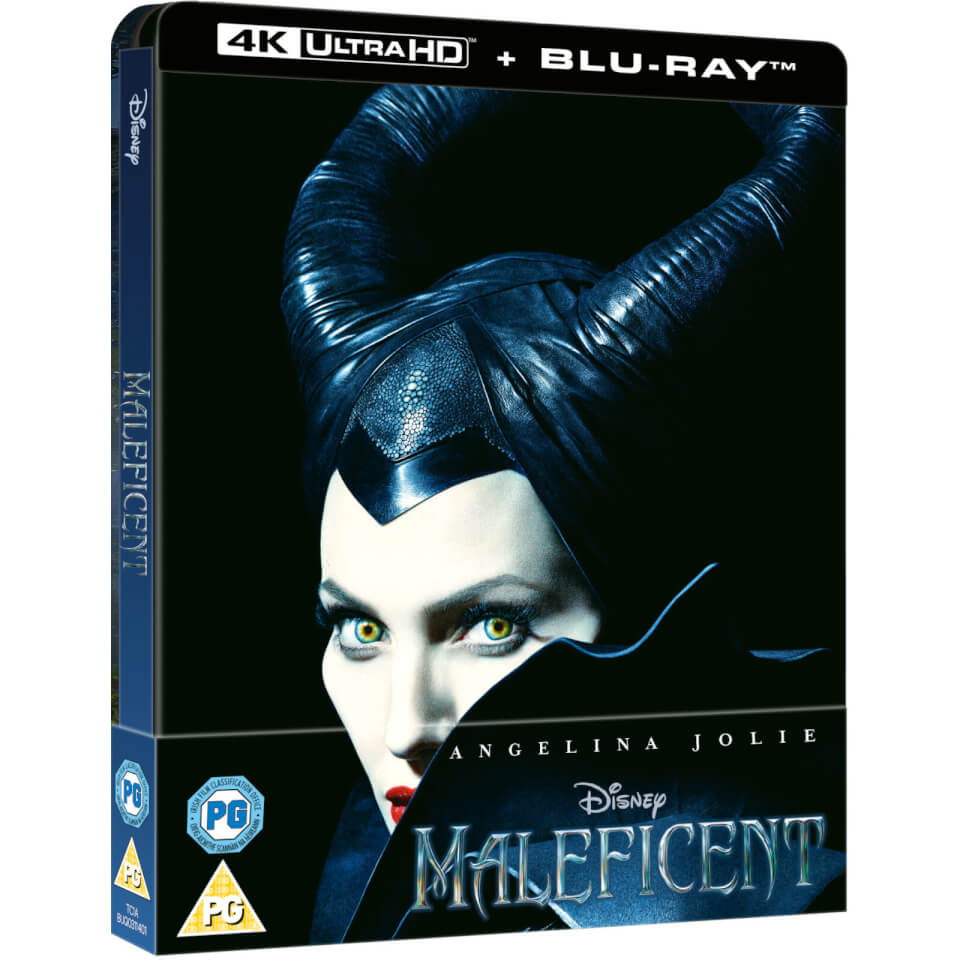 Maleficent 4k Ultra Hd Zavvi Exclusive Steelbook Includes 2d
