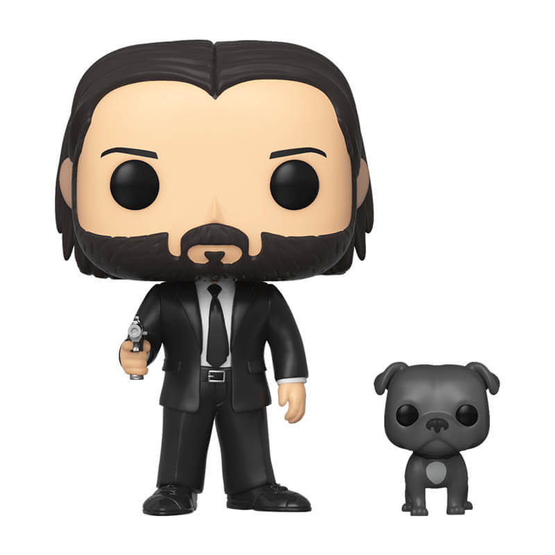 john wick and dog pop