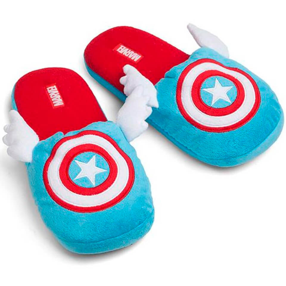 Captain america slippers clearance