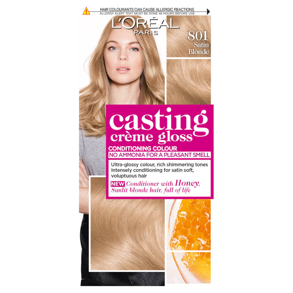 L Oreal Paris Casting Creme Gloss 801 Satin Blonde Semi Permanent