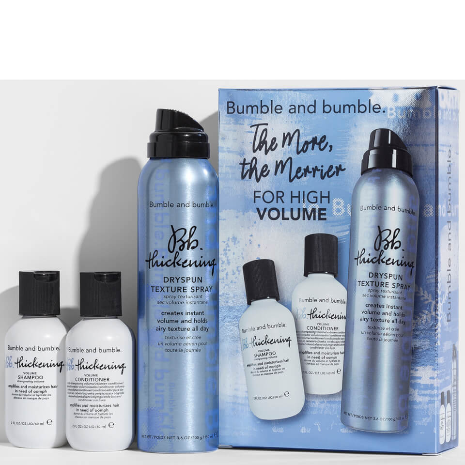Bumble And Bumble More The Merrier Thickening Trio Worth 40 00