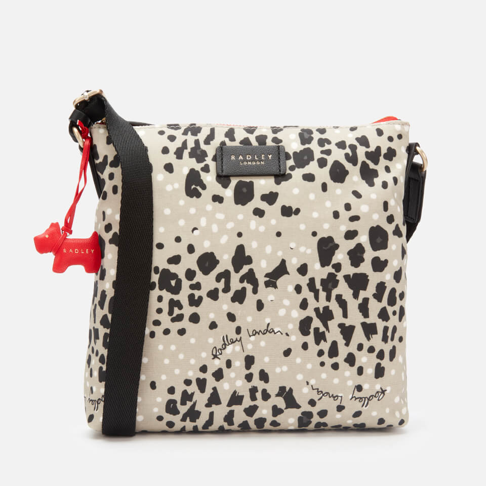 radley oilskin cross body bag