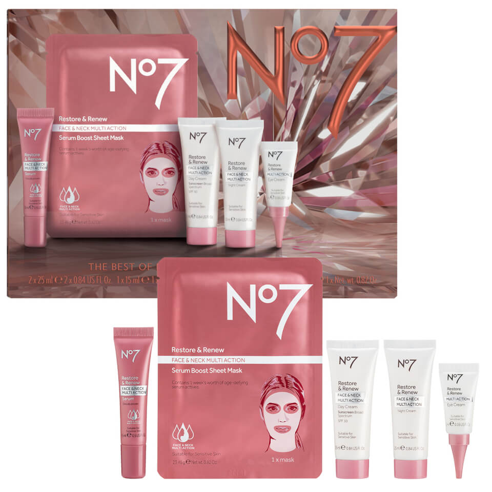 No7 The Best Of Restore & Renew Collection  No7 US