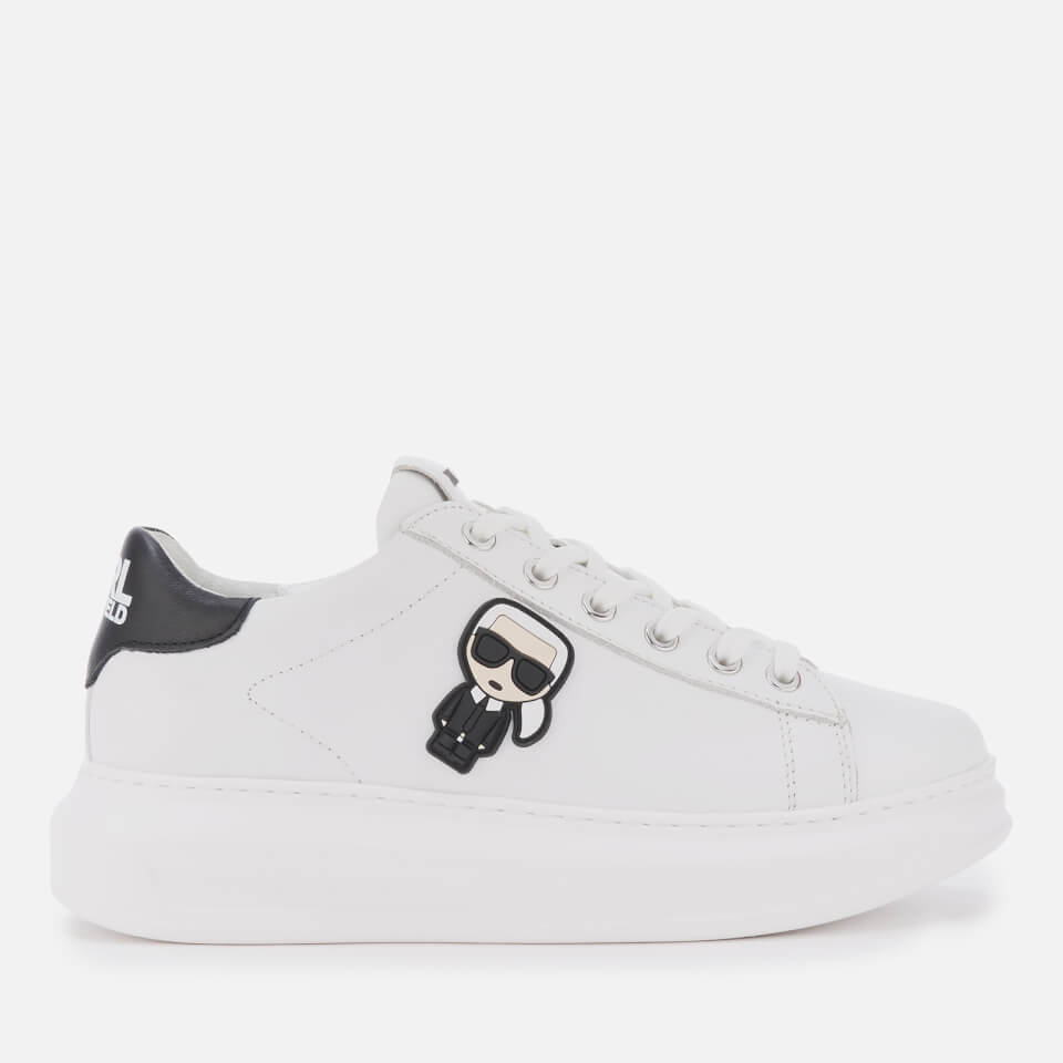 black and white chunky trainers