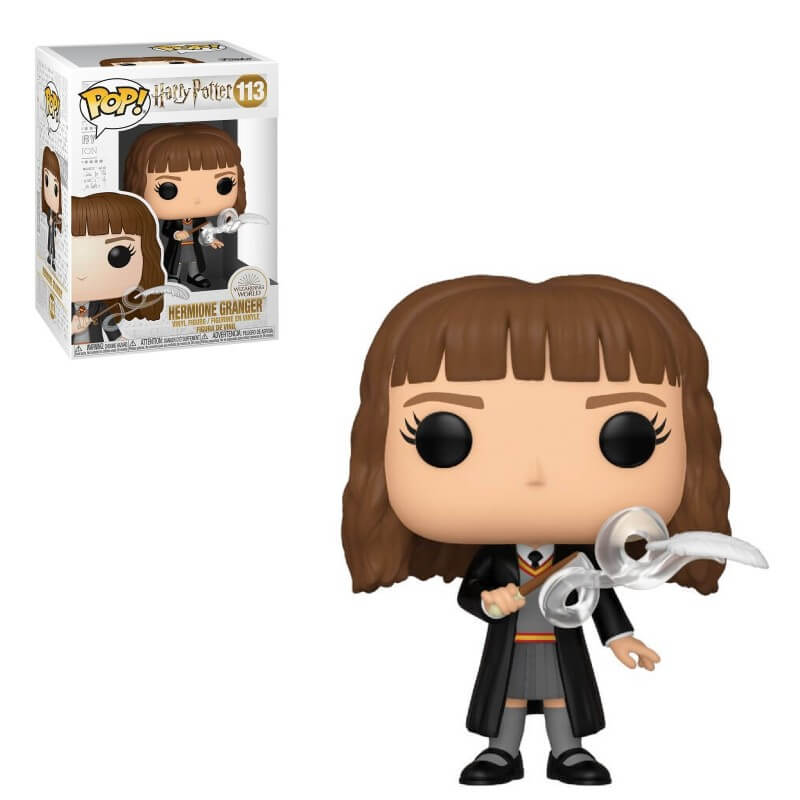 Harry Potter Hermione With Feather Funko Pop Vinyl Pop In A Box Uk
